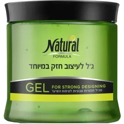 נטורל פורמולה ג'ל לעיצוב חזק במיוחד