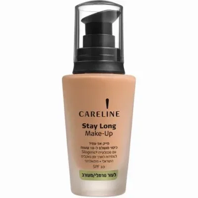 CARELINE STAY LONG מייק אפ עמיד לעור נורמלי/מעורב 601