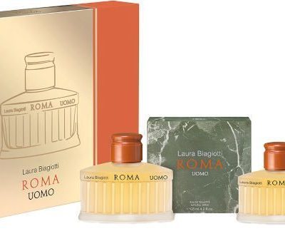 מארז בישום לגבר 125 מ"ל + אפטר שייב 75 מ"ל ROMA UOMO E.D.T