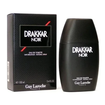 בושם לגברים: דראקאר נואר (Drakkar Noir) 100 מ"ל מבית גיא לארוש - ניחוח חושני ומפתה