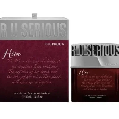 Rue Broca Men's R U Serious Him EDP 3.4 oz Fragrances בושם לגבר