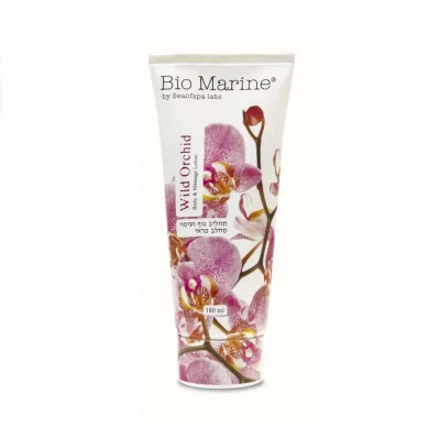 תחליב לגוף ולעיסוי סחלב פראי - Bio Marine - ביוטי אולניין