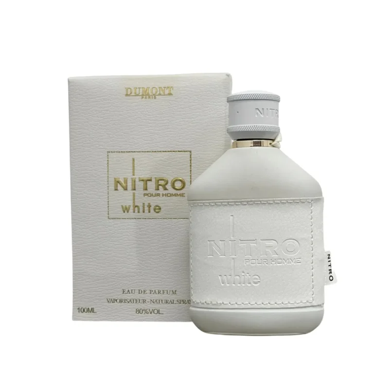 דומונט ניטרו לבן - הבושם המושלם לגברים: DUMONT NITRO POUR HOMME WHITE E.D.P 100 ML