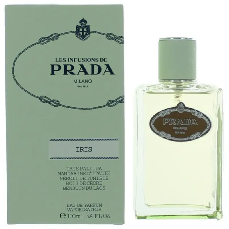 בושם לאישה מבית Prada בניחוח Les Infusion D'Iris בנפח 100 מ"ל - או דה פרפיום E.D.P