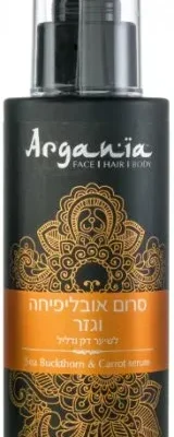 ארגניה סרום אובליפיחה וגזר Argan בנפח 100 מ''ל ARGANIA