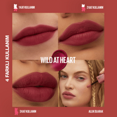 Maybelline שפתון טינט Super Stay Teddy Tint גוון 50 Wild At