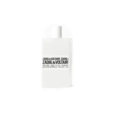 בושם לאישה זאדיג & וולטר 100 מ''ל Zadig & Voltaire This Is Her - או דה פרפיום E.D.P